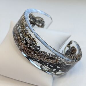 Chain Cuff Bracelet - Handmade